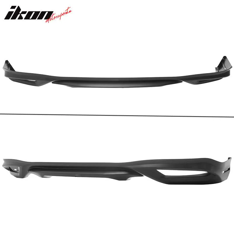 2016-2018 Honda HRV MU Style Unpainted Black Rear Bumper Conversion PU - Image 2