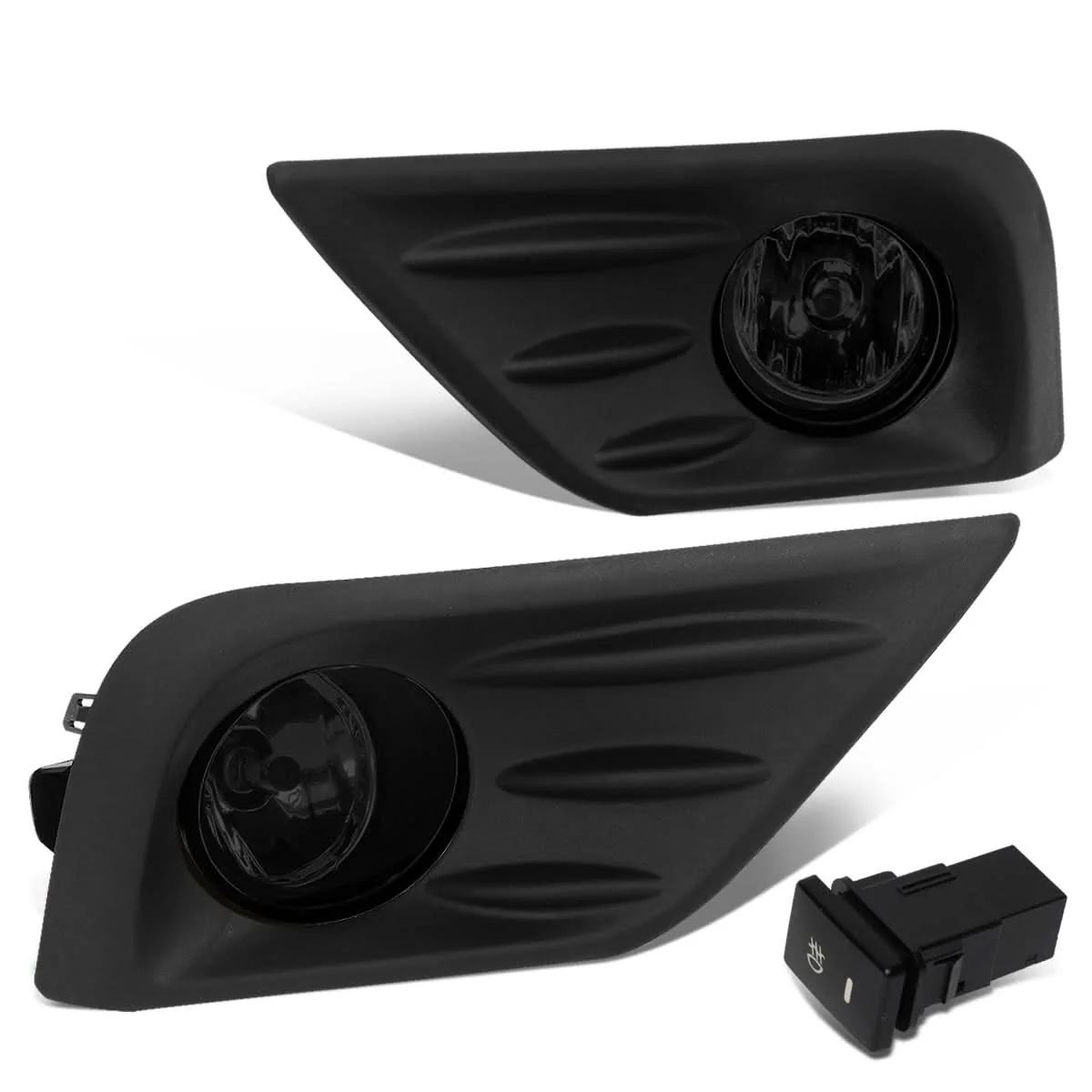 2016-2018 Nissan Altima 4-Door Fog Lights with Switch - Smoke - Image 2