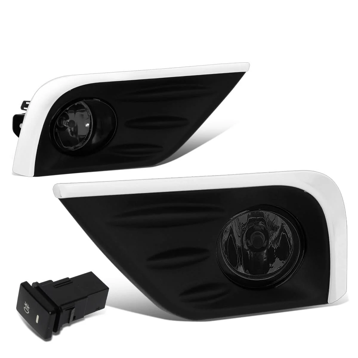 2016-2018 Nissan Altima Fog Lights with Switch & Chrome Bezel - Image 3