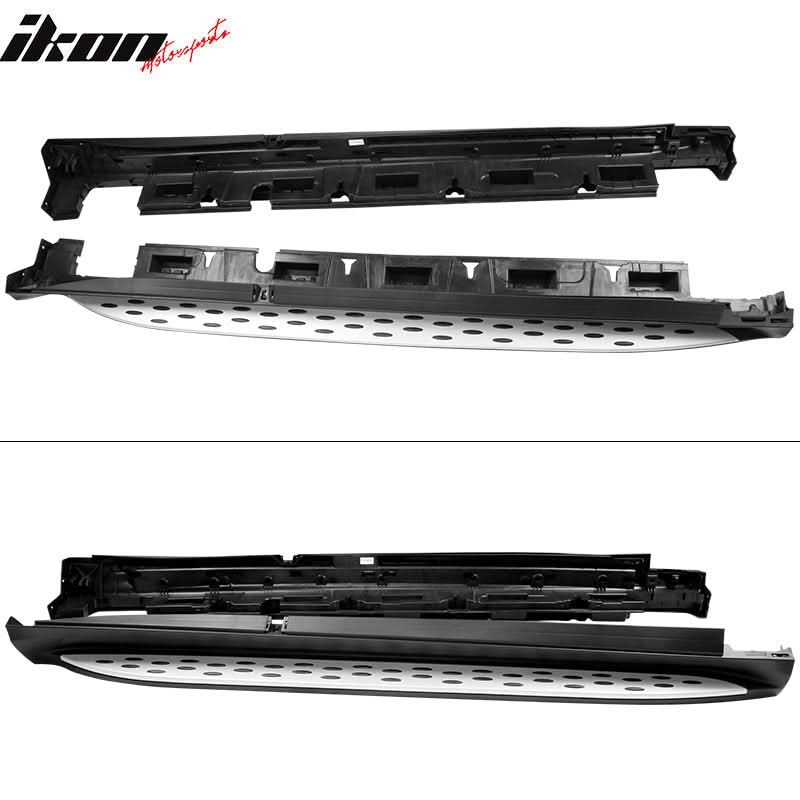 2016-2019 Benz C292 GLE-Class Black Silver Running Board Side Step Bar - Image 8
