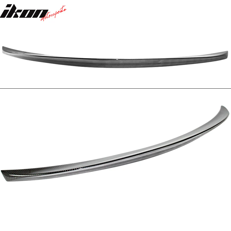 2016-2019 Benz GLE Class C292 Coupe IKON Carbon Fiber CF Trunk Spoiler - Image 4