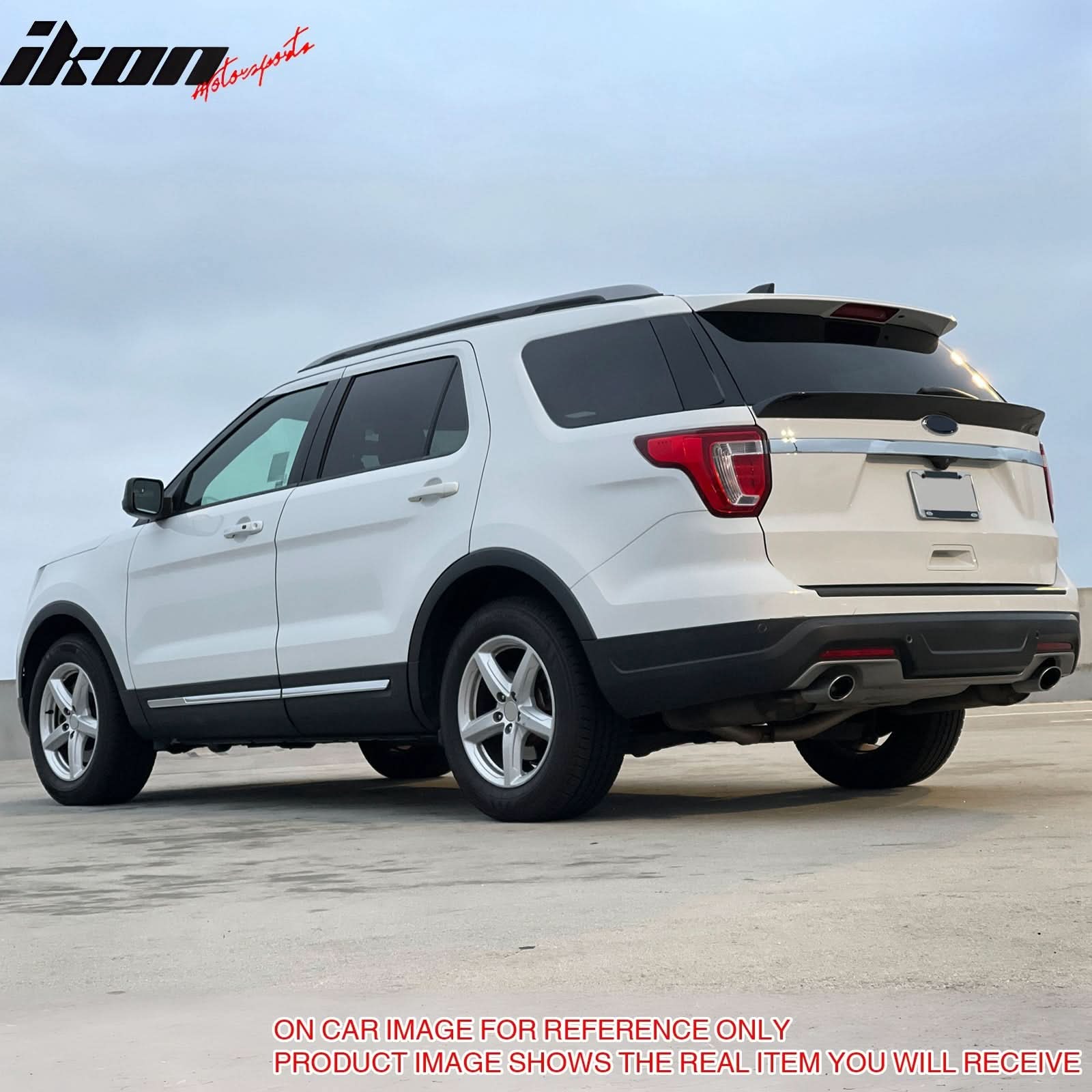 2016-2019 Ford Explorer Duckbill Style Middle Spoiler ABS - Image 2