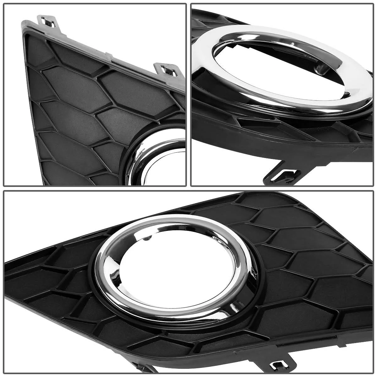 2016-2019 Nissan Sentra Fog Lights with Switch - Smoke Black Bezel - Image 6