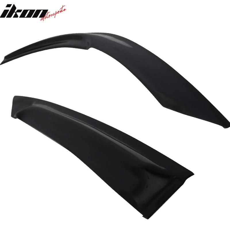 2016-2020 Honda Civic Coupe Mugen Style Window Visors Rain Wind Guards - Image 10