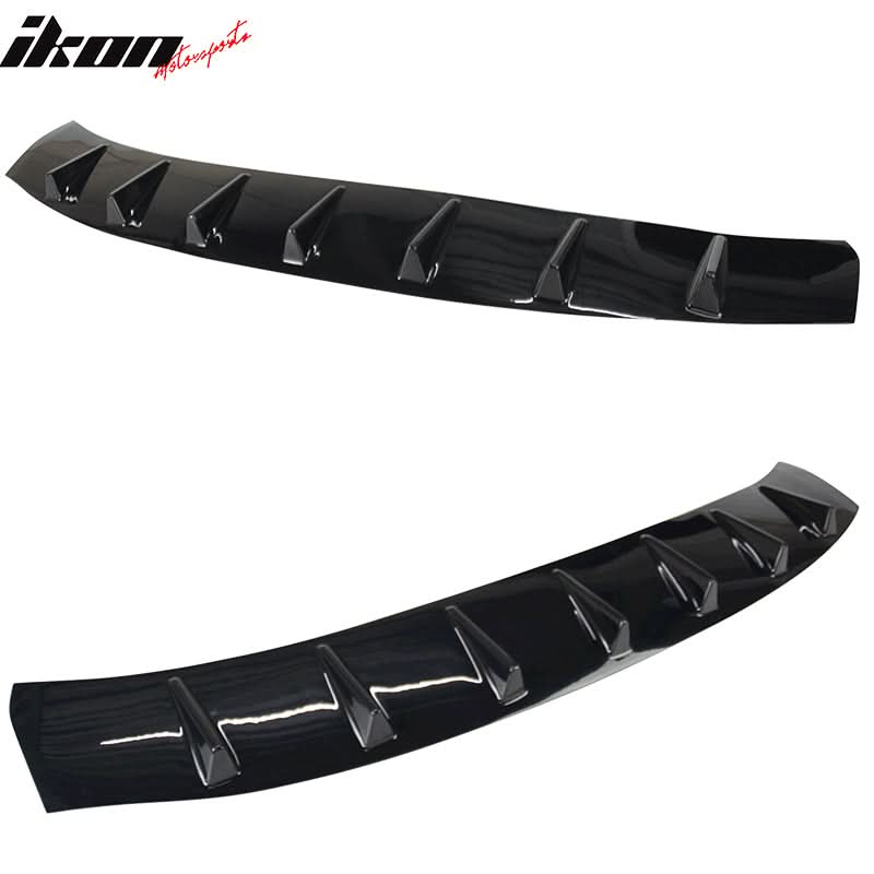 2016-2021 Civic 10th FC1 FC2 FC5 Sedan Gloss Black Roof Spoiler ABS - Image 3