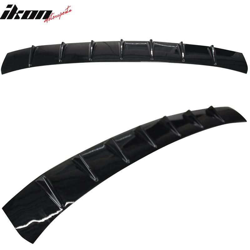 2016-2021 Civic 10th FC1 FC2 FC5 Sedan Gloss Black Roof Spoiler ABS - Image 4