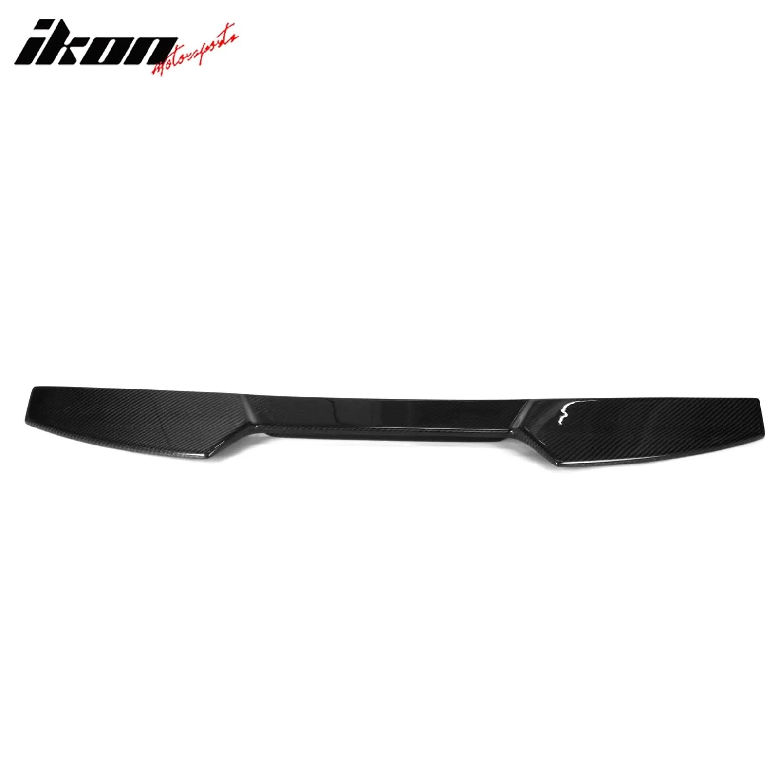 2016-2021 Honda Civic 10th Gen Sedan V Style Roof Spoiler Carbon Fiber - Image 3