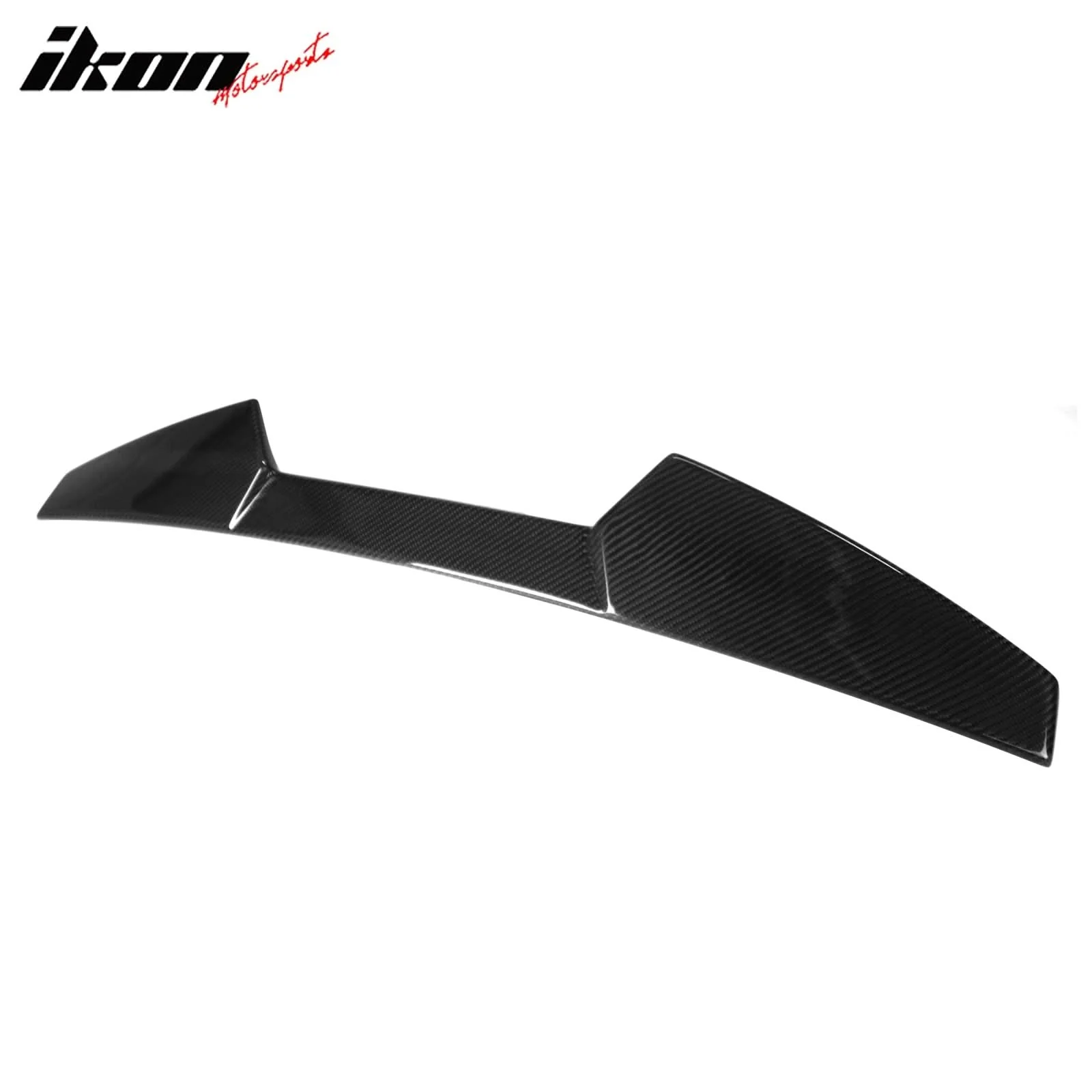 2016-2021 Honda Civic 10th Gen Sedan V Style Roof Spoiler Carbon Fiber - Image 5