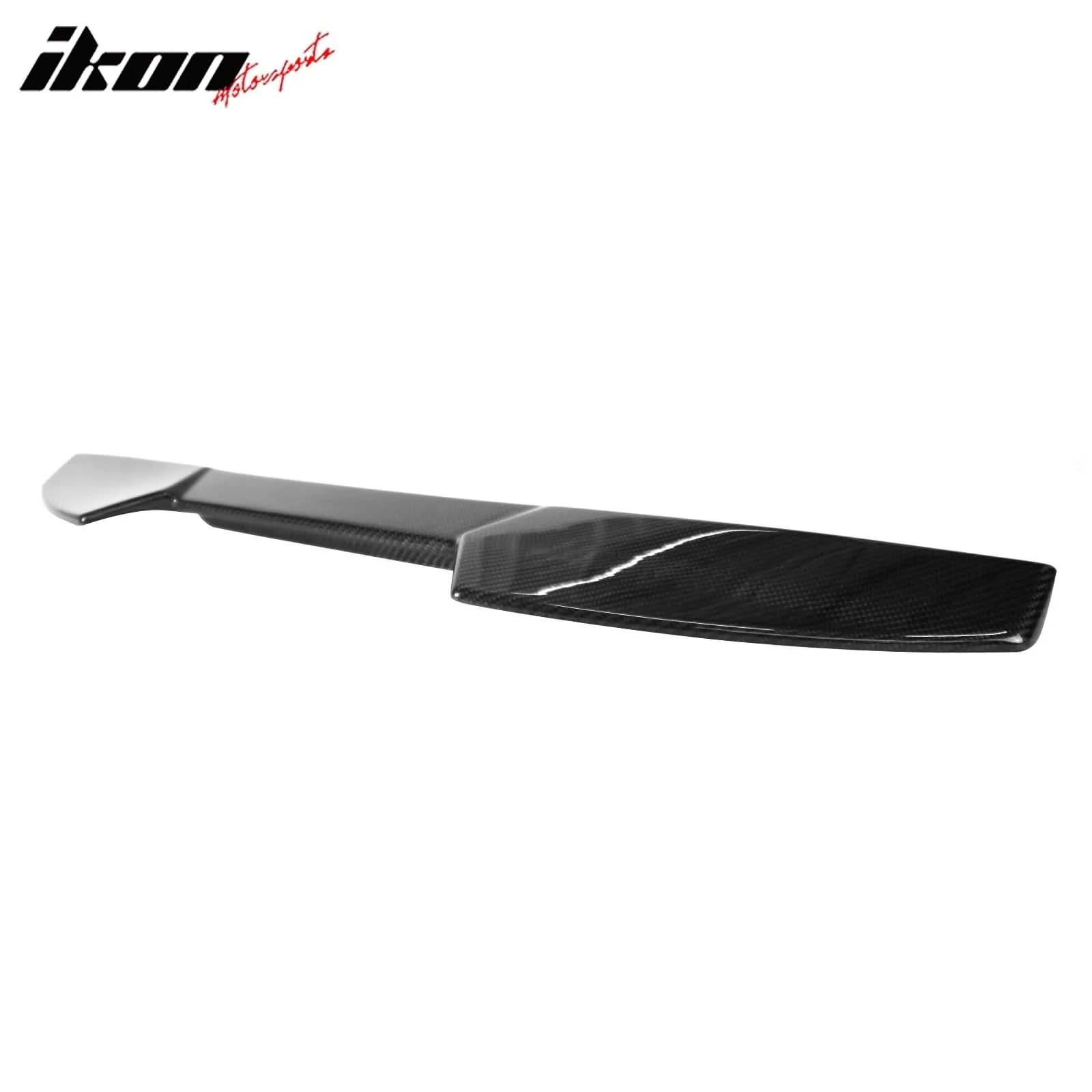 2016-2021 Honda Civic 10th Gen Sedan V Style Roof Spoiler Carbon Fiber - Image 7