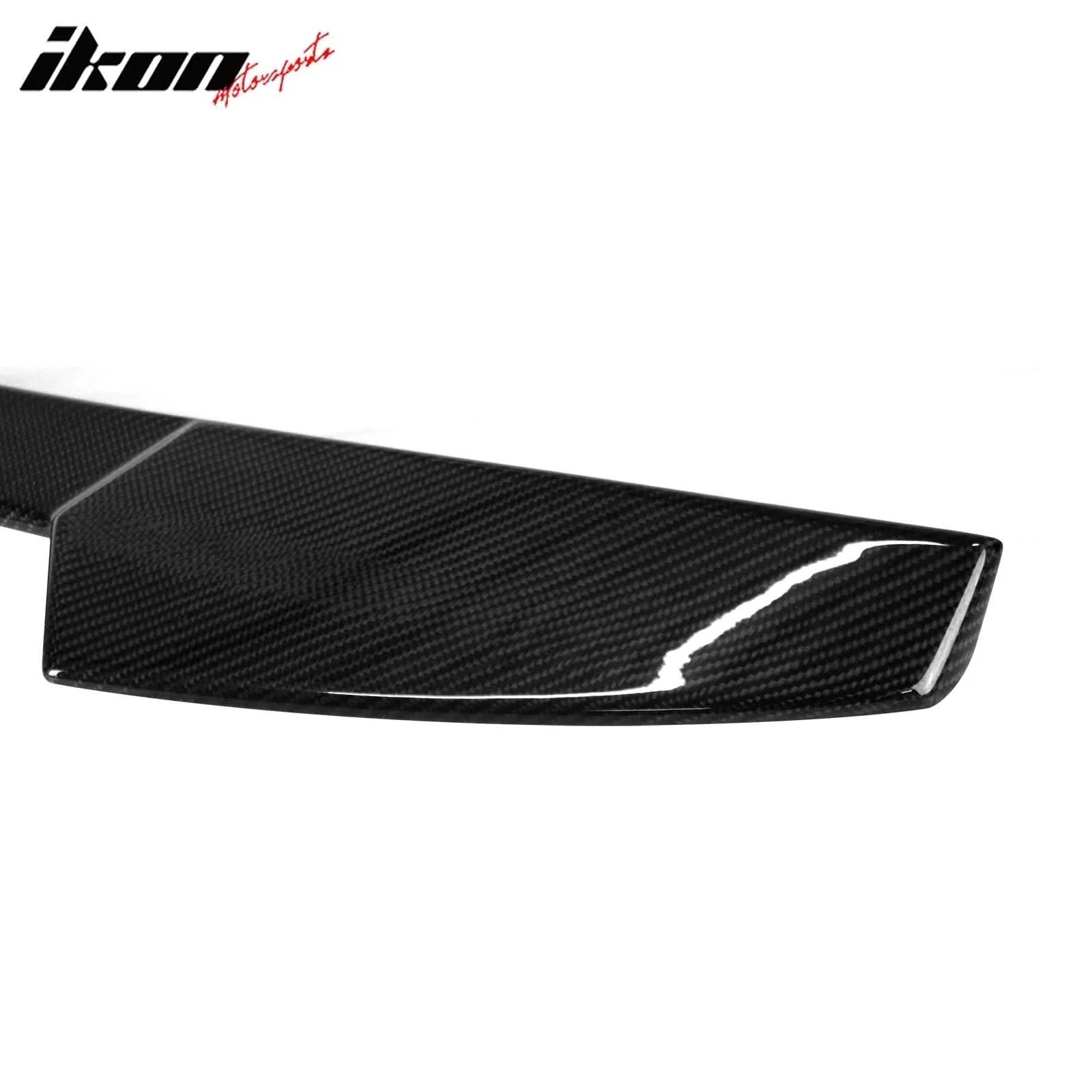 2016-2021 Honda Civic 10th Gen Sedan V Style Roof Spoiler Carbon Fiber - Image 8