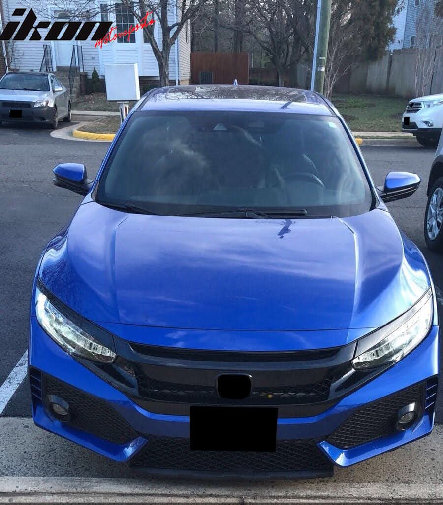 2016-2021 Honda Civic 10th-Gen Type-R Style Front Bumper Conversion - Image 12