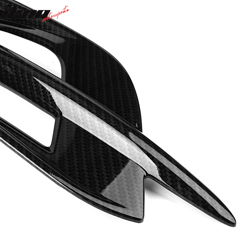 2016-2021 Honda Civic Sedan 10th Gen Print Rear Fog Lights Cover CF - Image 9