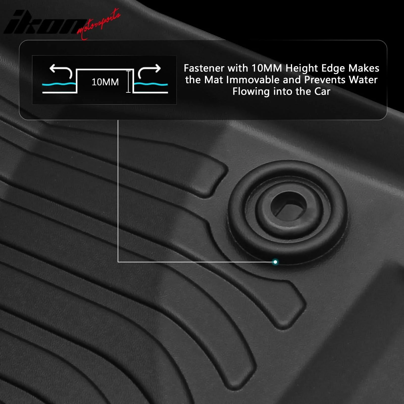 2016-2021 Honda Civic Sedan Hatchback Heavy Duty Floor Mats Liner TPE - Image 3