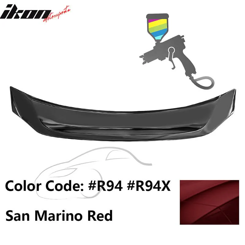 2016-2021 Honda Civic Sedan R Style Trunk Spoiler ABS - Image 101