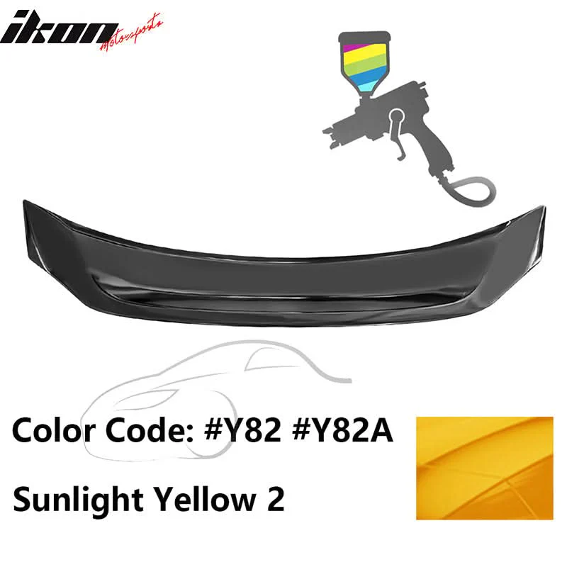 2016-2021 Honda Civic Sedan R Style Trunk Spoiler ABS - Image 5