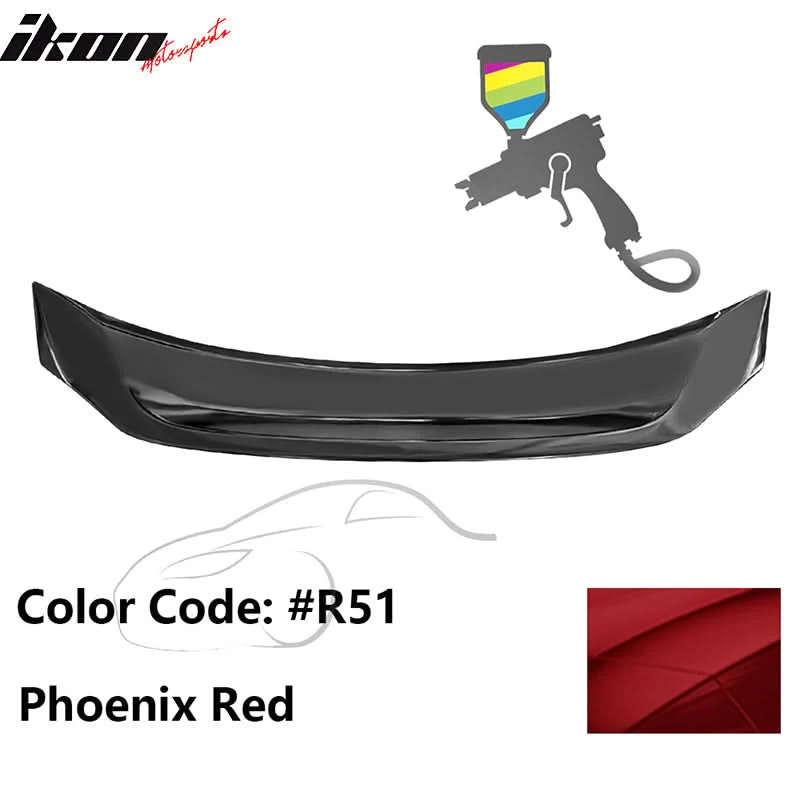 2016-2021 Honda Civic Sedan R Style Trunk Spoiler ABS - Image 73