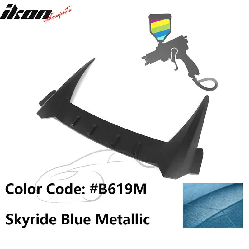 2016-2021 Honda Civic Type-R Roof Spoiler ABS - Image 42