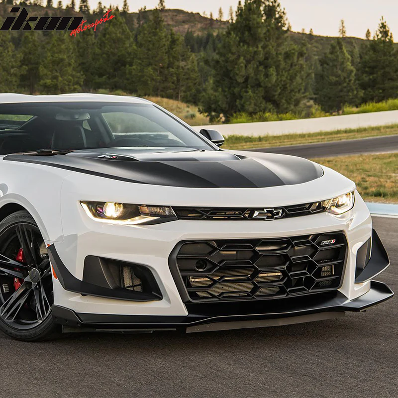2016-2024 Chevy Camaro 1LE Style Front Bumper & Factory Rear Diffuser - Image 5