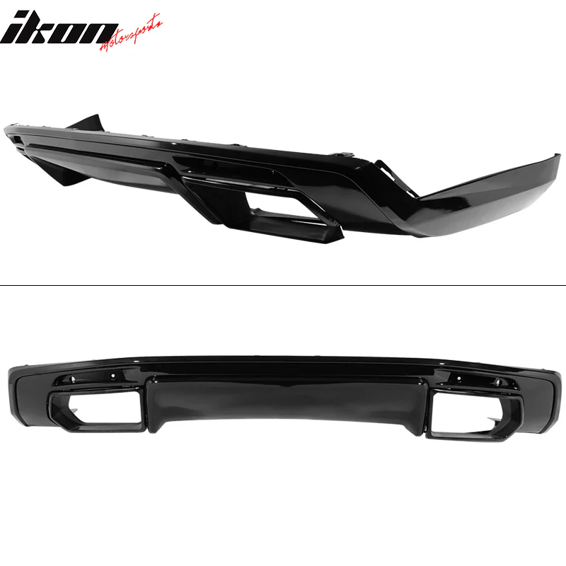 2016-2024 Chevy Camaro 1LE Style Front Bumper & Factory Rear Diffuser - Image 6