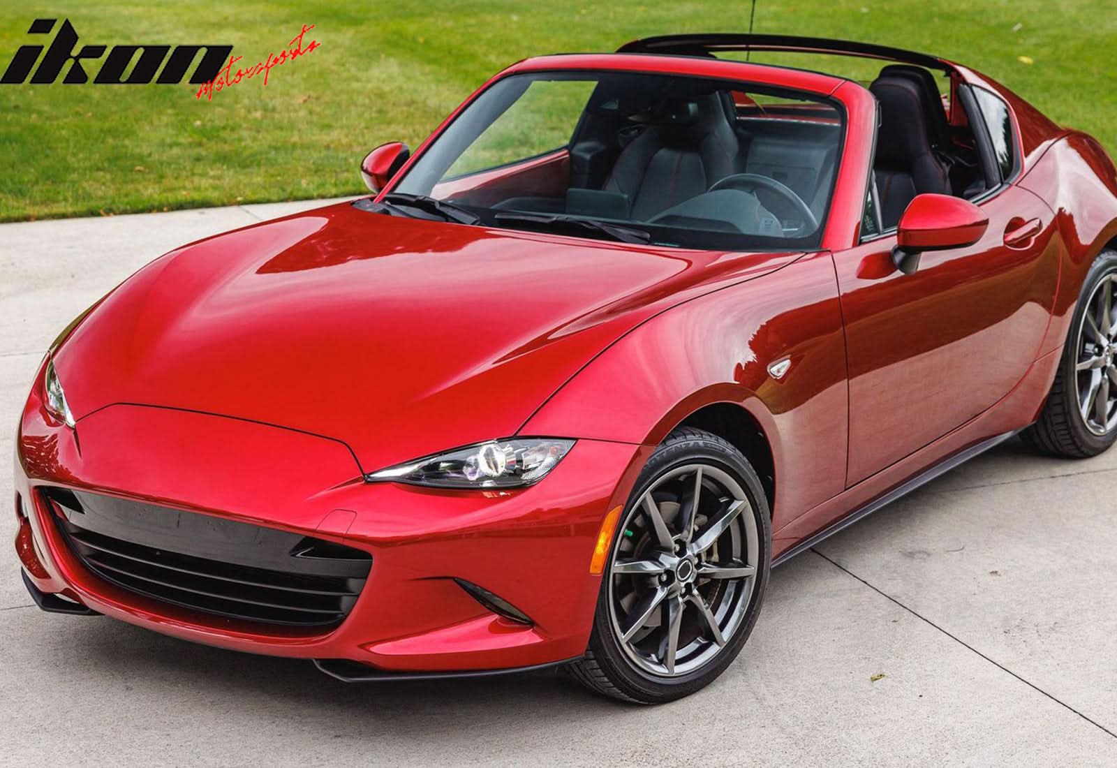 2016-2025 Mazda MX-5 Miata Carbon Fiber CF Front Bumper Grille Trim - Image 3