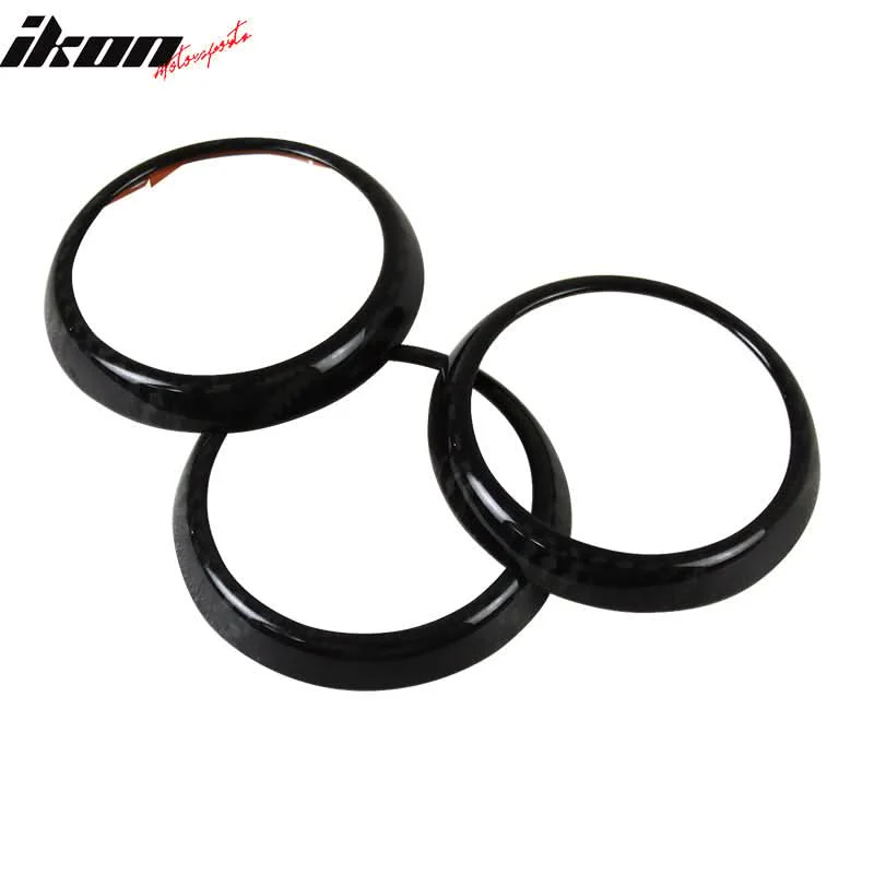 2016-2025 Mazda MX-5 Miata Carbon Fiber Interior Air Vent Frame Trim - Image 3
