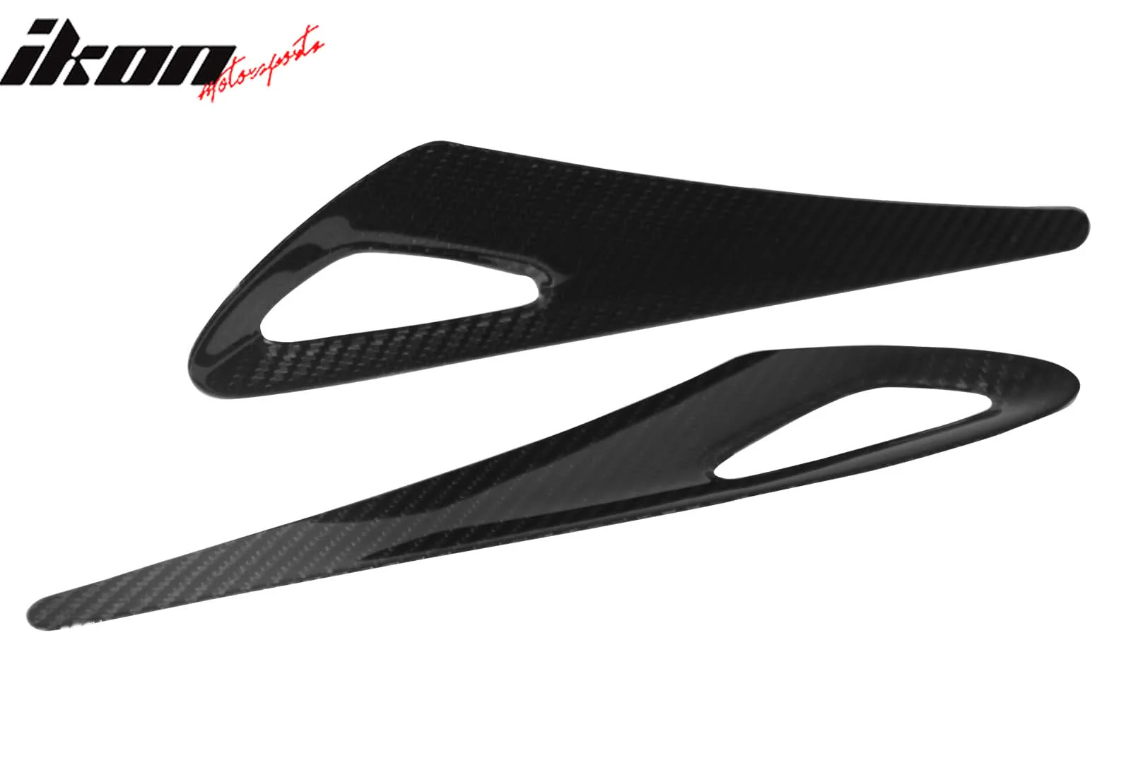 2016-2025 Mazda MX-5 Miata Carbon Fiber Side Fender Light Cover Trim - Image 3