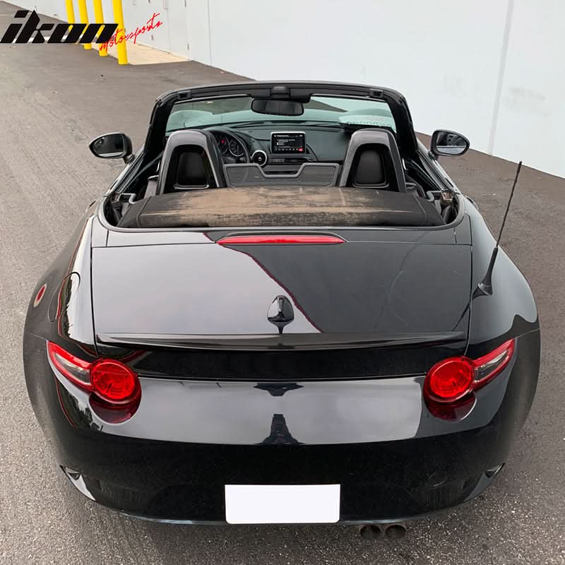 2016-2025 Mazda MX-5 Miata Performance Style Trunk Spoiler #A3F Black - Image 2