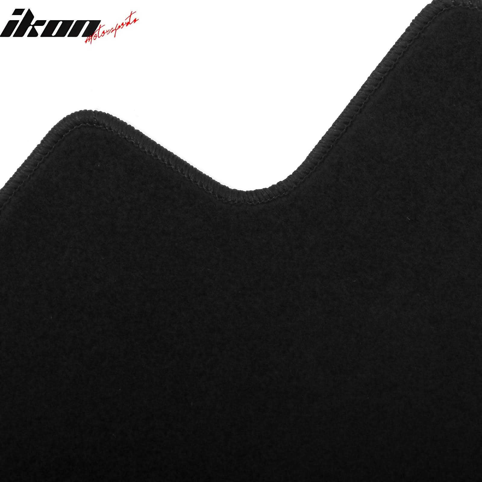 2016-2025 Volvo XC90 PHEV & MHEV Black Floor Mats Nylon 4PCS - Image 7