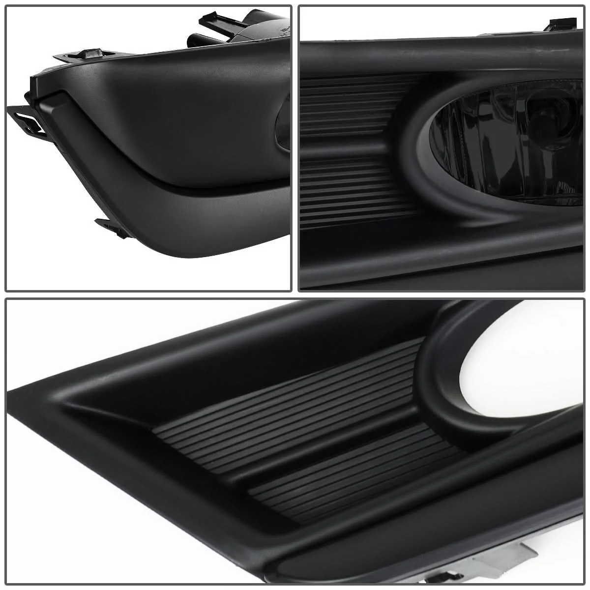 2017-2018 Honda CR-V Fog Lights with Black Trim Bezel - Smoke - Image 6