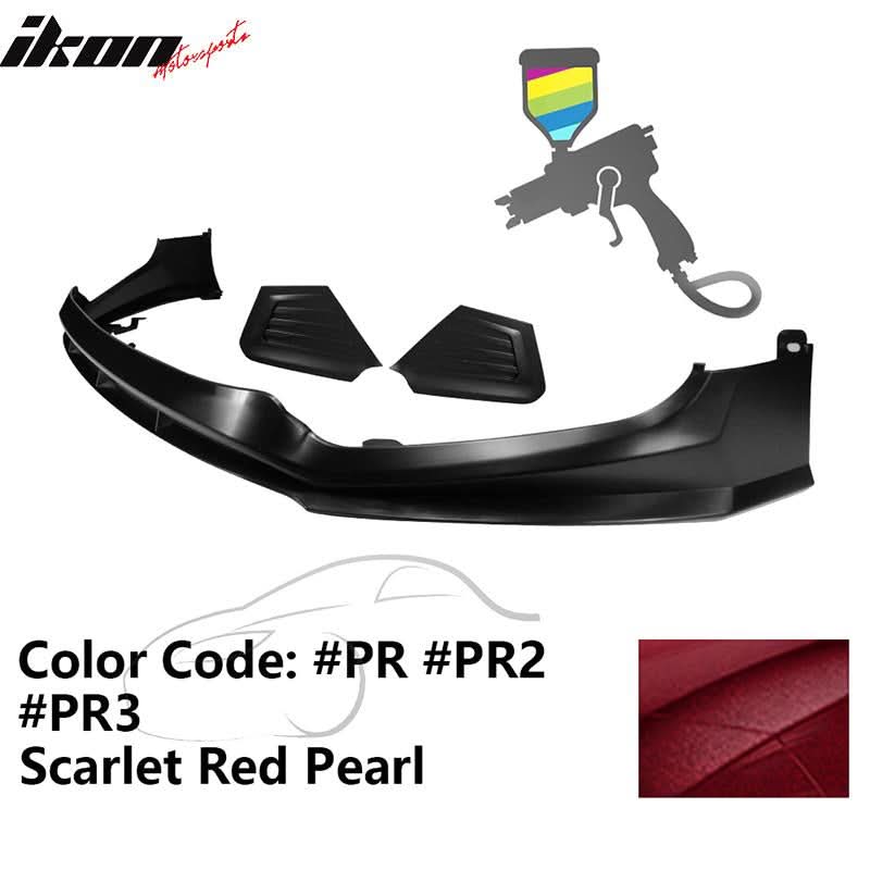 2017-2018 Hyundai Elantra SPW Style Front Bumper Lip W/Covers PP - Image 21