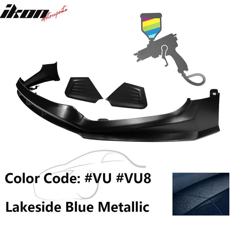 2017-2018 Hyundai Elantra SPW Style Front Bumper Lip W/Covers PP - Image 40