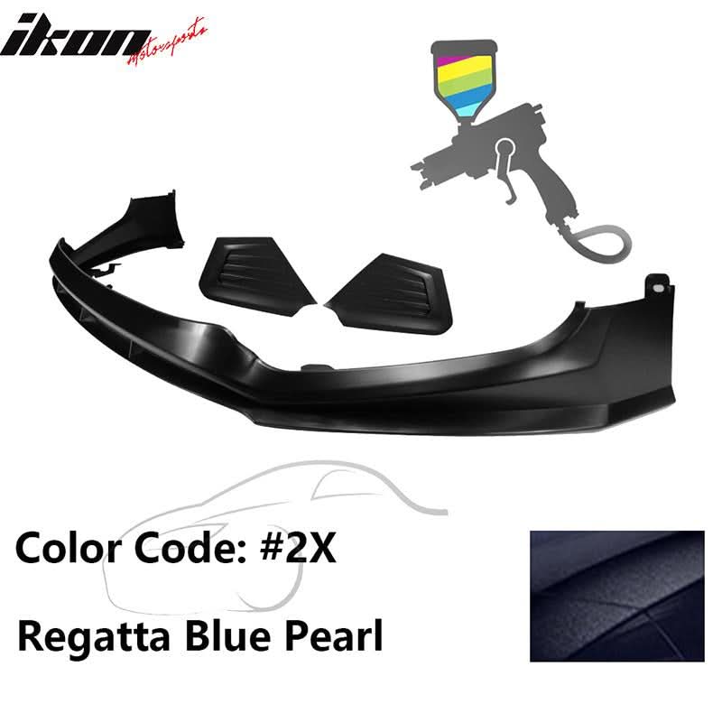 2017-2018 Hyundai Elantra SPW Style Front Bumper Lip W/Covers PP - Image 5