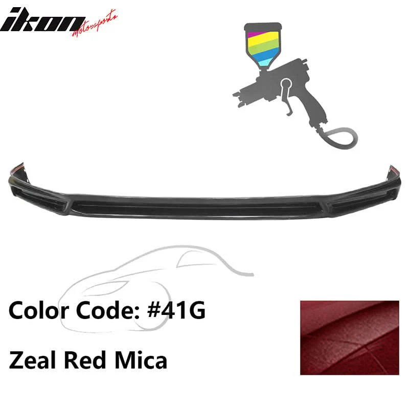2017-2018 Mazda 3 4Dr 5Dr MK Style Front Bumper Lip Spoiler ABS - Image 11