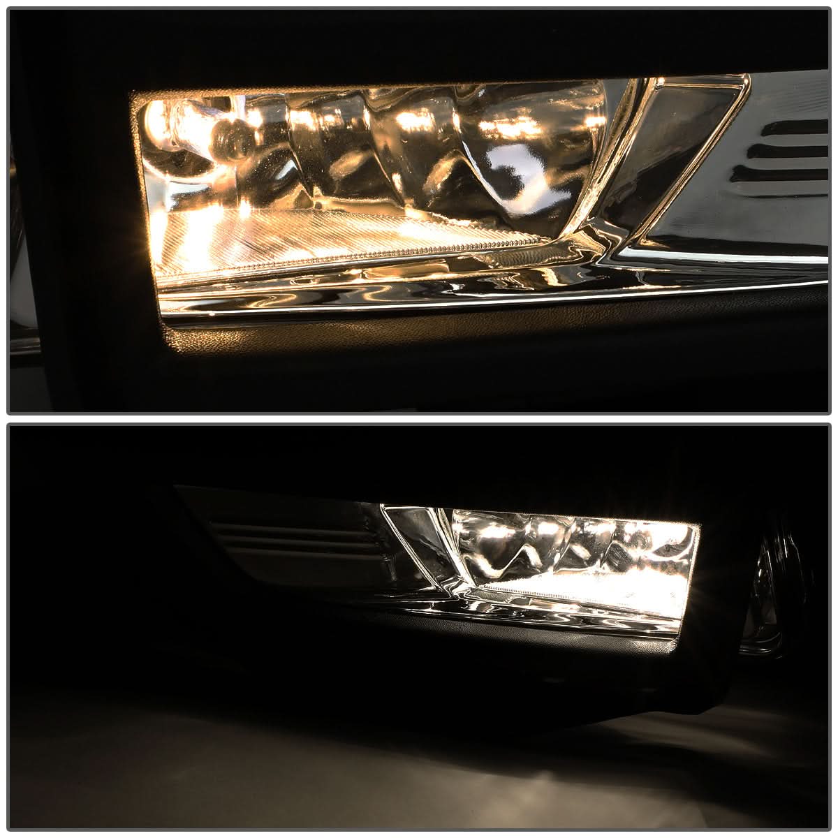 2017-2018 Nissan Rogue Smoke Fog Lights with Black Bezel - Image 4