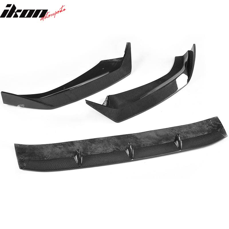 2017-2019 Audi A4 S4 B9 Sedan JC Style Front Bumper Lip Carbon Fiber - Image 7