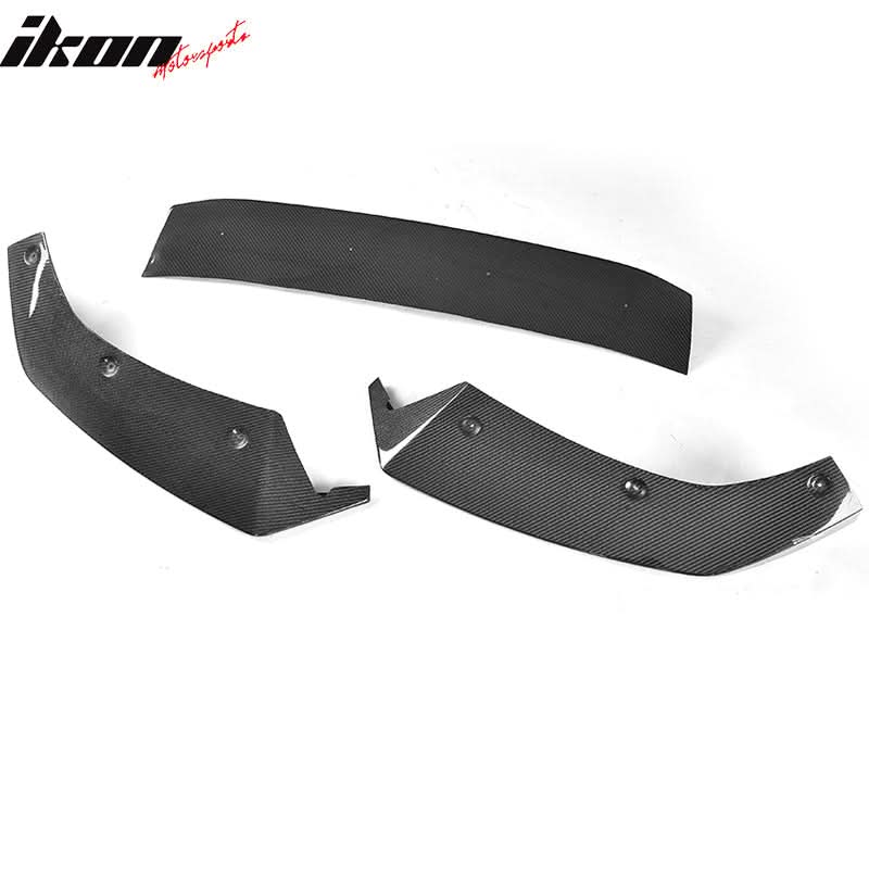2017-2019 Audi A4 S4 B9 Sedan JC Style Front Bumper Lip Carbon Fiber - Image 8