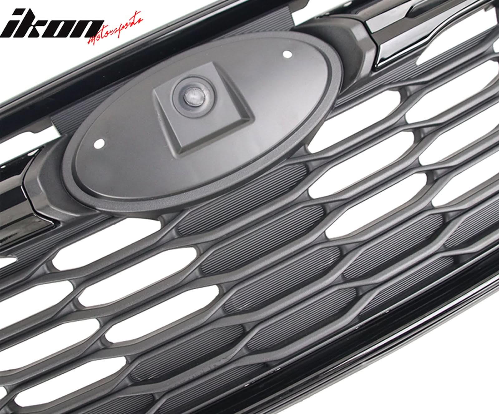 2017-2019 Subaru Impreza OE Front Bumper Grille Gloss Black ABS - Image 4