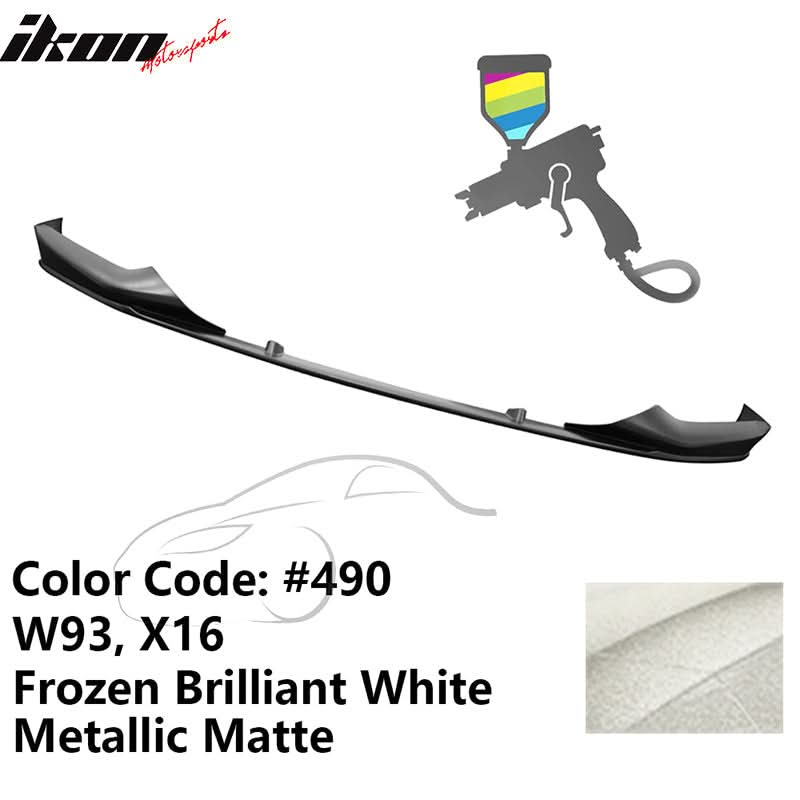 2017-2020 BMW 5 Series G30 M Sport Painted Front Bumper Lip Spoiler PP - Image 15