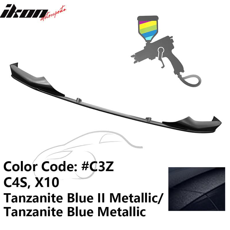 2017-2020 BMW 5 Series G30 M Sport Painted Front Bumper Lip Spoiler PP - Image 33