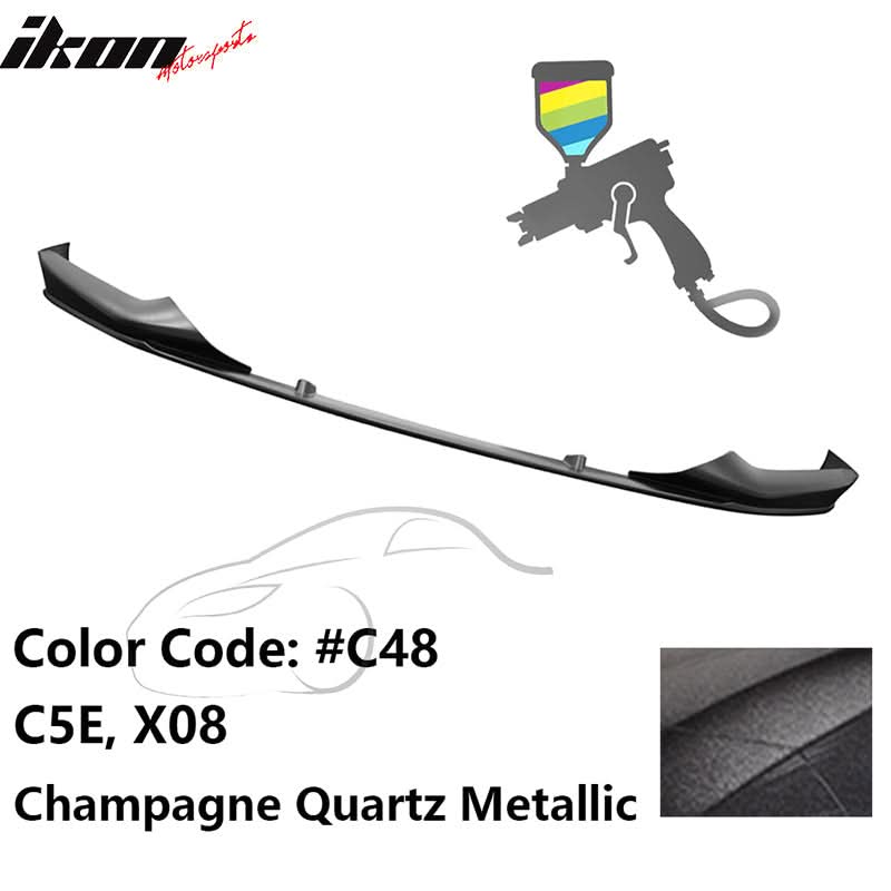 2017-2020 BMW 5 Series G30 M Sport Painted Front Bumper Lip Spoiler PP - Image 36