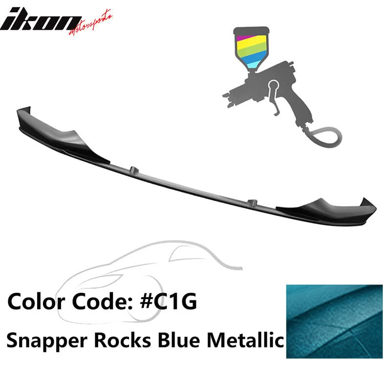 2017-2020 BMW 5 Series G30 M Sport Painted Front Bumper Lip Spoiler PP - Image 41