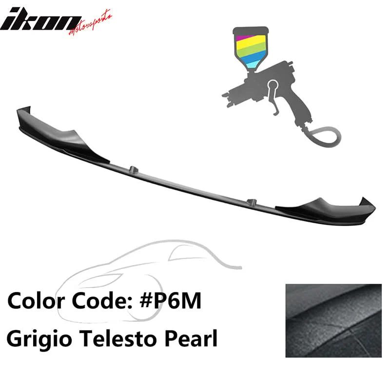 2017-2020 BMW 5 Series G30 M Sport Painted Front Bumper Lip Spoiler PP - Image 61