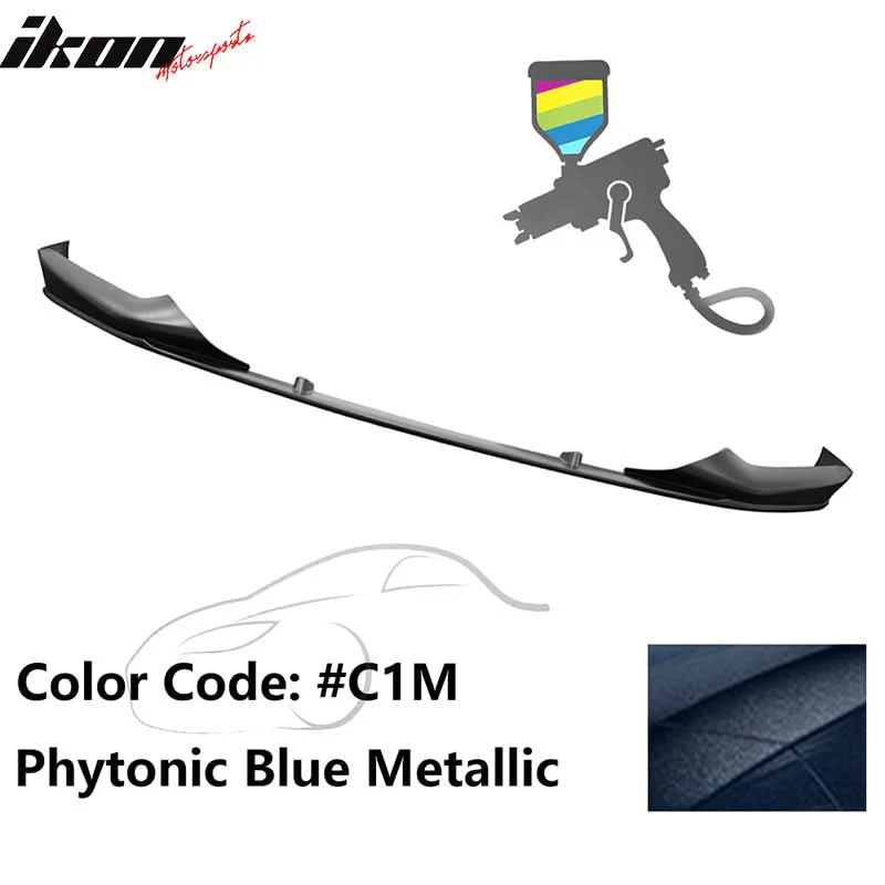 2017-2020 BMW 5 Series G30 M Sport Painted Front Bumper Lip Spoiler PP - Image 64