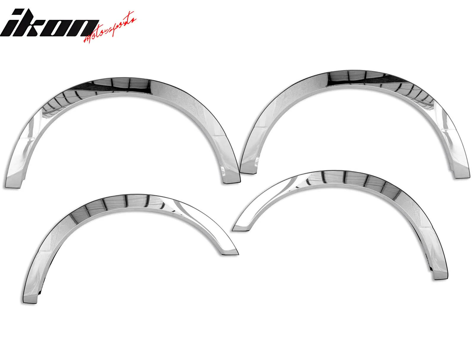 2017-2020 Ford F-250 F-350 Super Fender Flare Stainless Steel Polished - Image 2