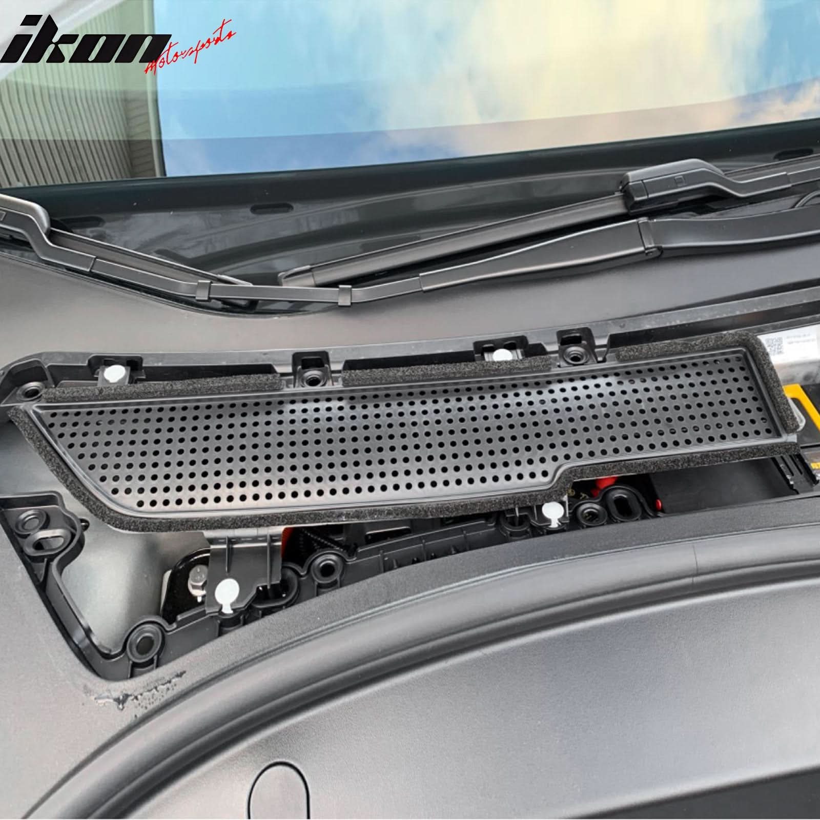 2017-2020 Tesla Model 3 Black Air Vent Cover Intake Inlet Grille ABS - Image 3