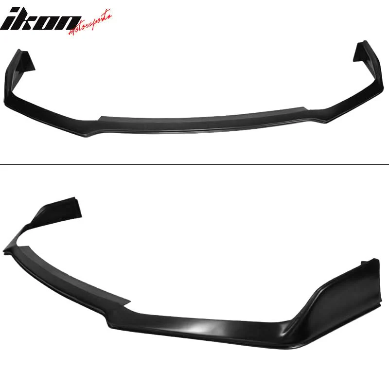 2017-2021 Honda Civic Si 5DR Type R Style Unpainted Front Bumper Lip - Image 3