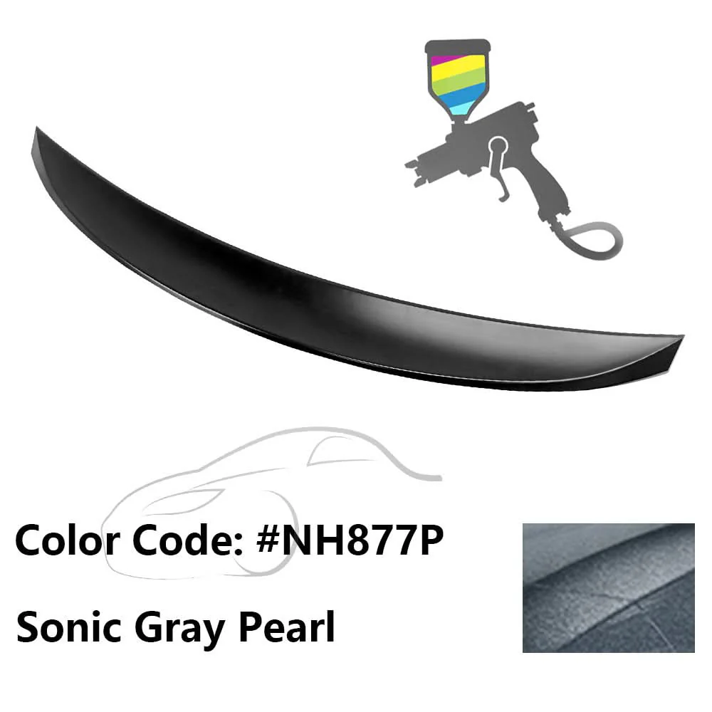 2017-2021 Honda Civic X 10th 5DR P Style Trunk Spoiler ABS - Image 53