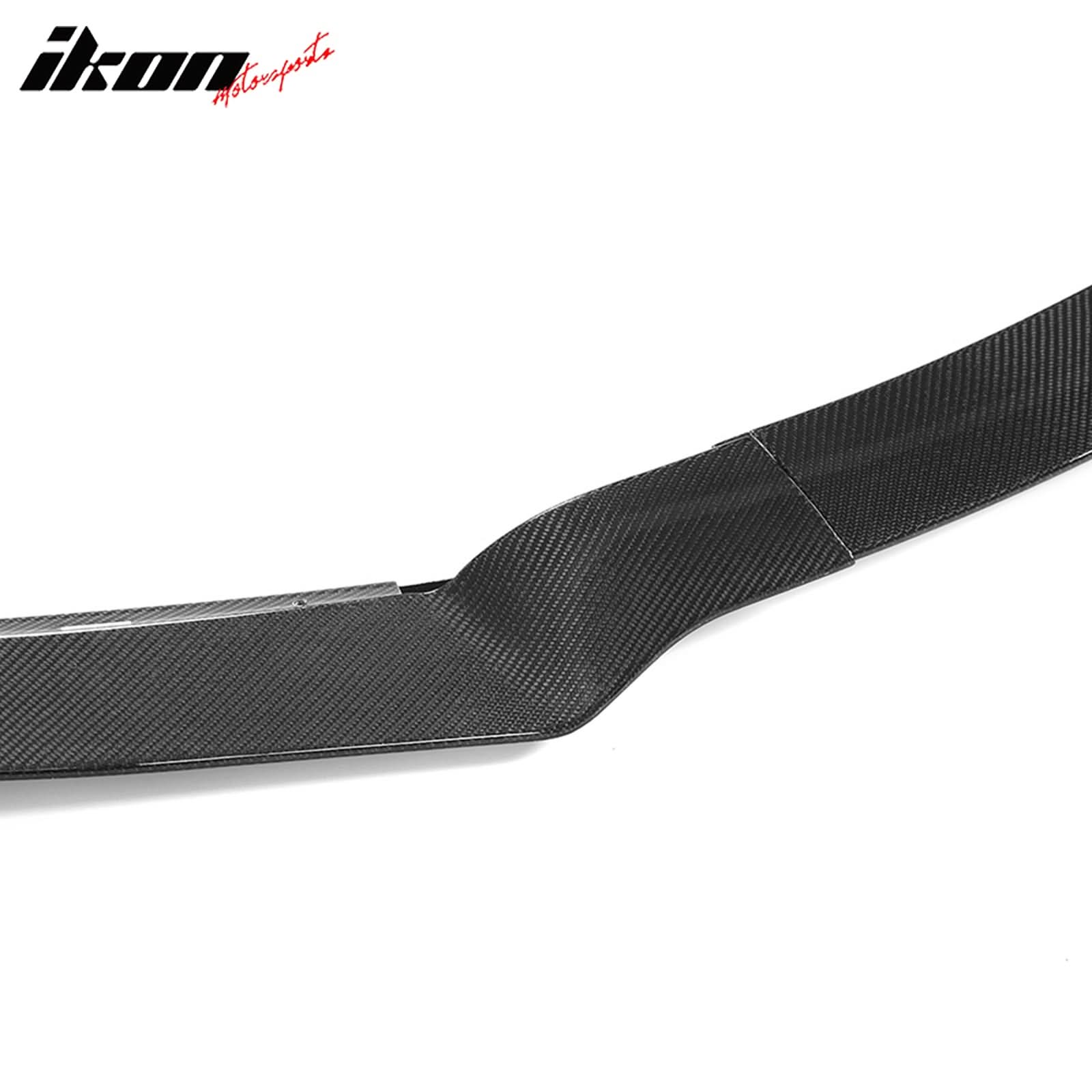 2017-2021 Tesla Model S Track Pack Carbon Fiber 3PC Front Bumper Lip - Image 9