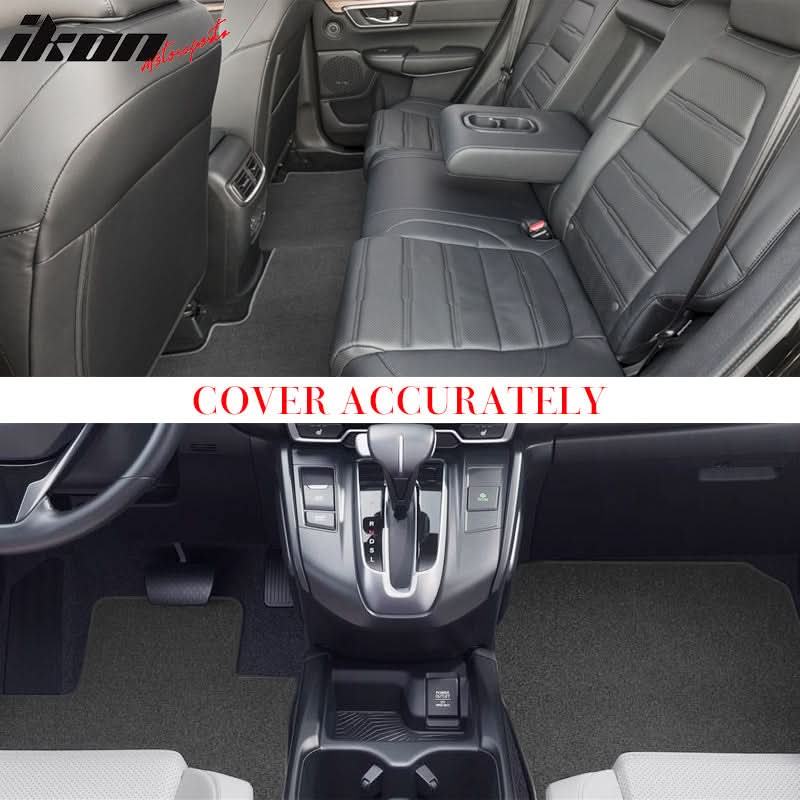 2017-2022 Honda CR-V Car Floor Mats Carpet 3PC Nylon - Image 11