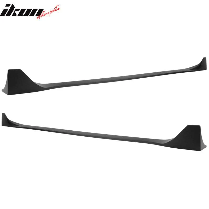 2017-2022 Tesla Model 3 IKON Style Side Skirts Rocker Panel ABS 4PC - Image 11
